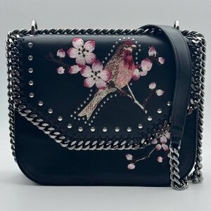 Stella McCartney 2017 Falabella Box Bird Bag - Black Shoulder Bag Black Color Fl